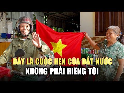 Cựu binh 75 tuổi vượt hơn 300 km về TP.HCM xem diễu binh